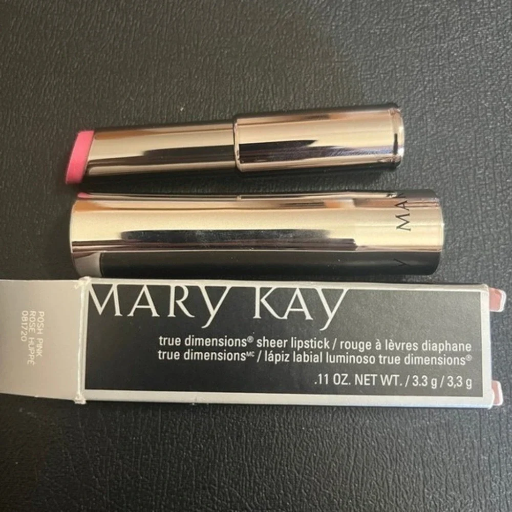 New Mary Kay True Dimensions Lipstick - Posh Pink - Full Size